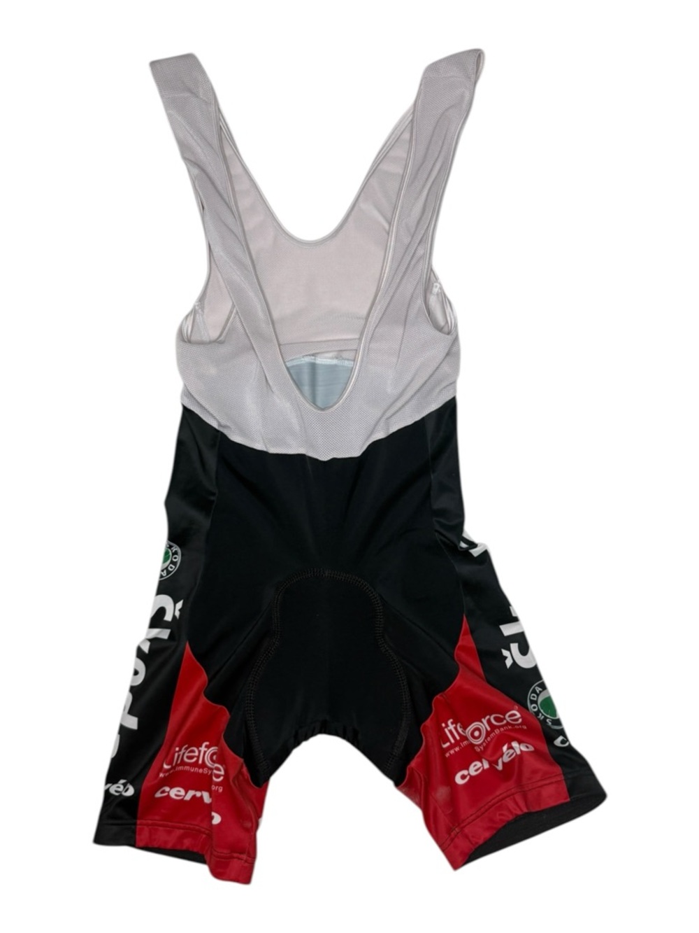 Nalini Pro Functional Padded Men’s Medium Cycling Bib Shorts Black and Red